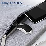 EEEKit 2PCS Mini Wired USB Mouse, Retractable Cable Optical USB Mini Mouse for Laptop Apple Mac HP Dell Lenovo Thinkpad Asus Acer Tablet