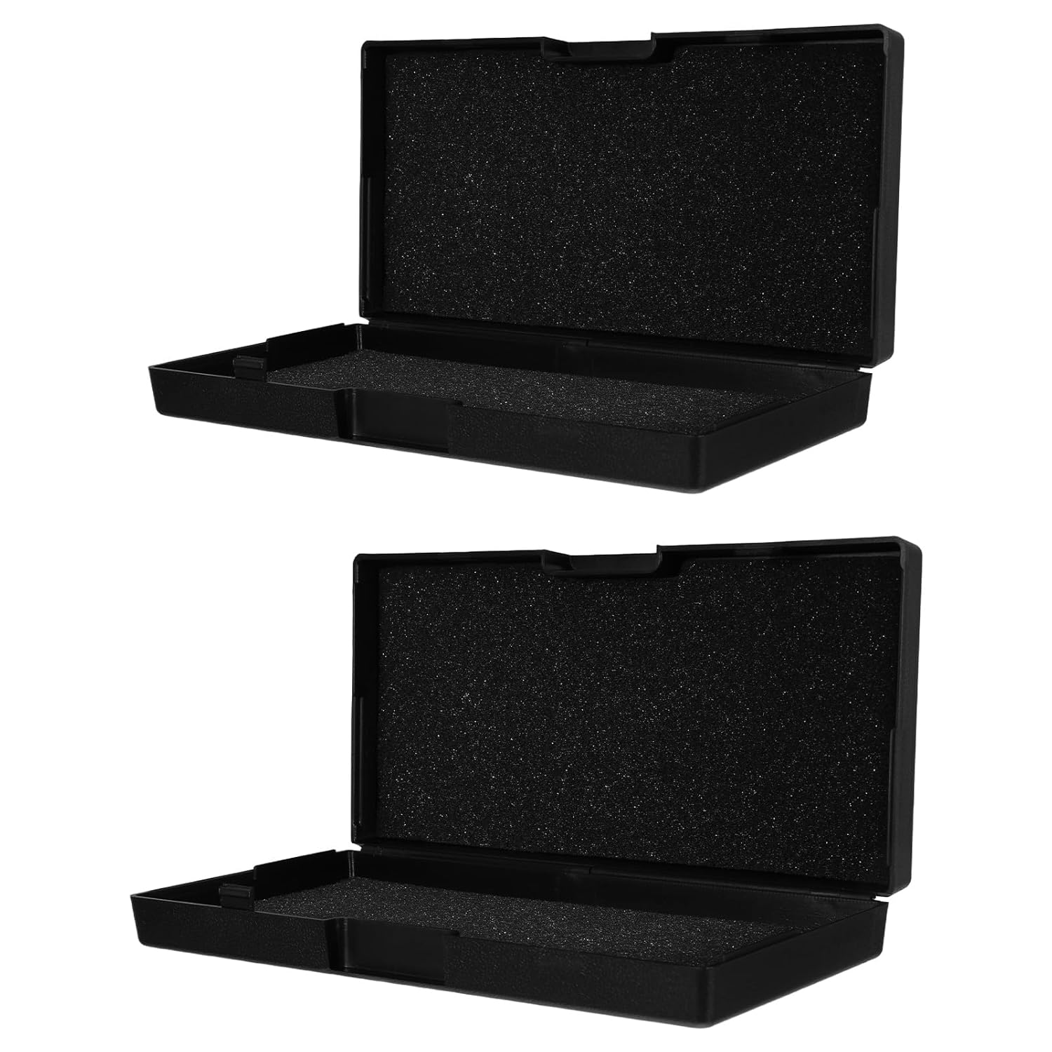 Healifty 2pcs Heavy Duty Micrometer Carrying Case Outside Micrometers 50-75mm Compact Protective Storage Box for Machinists and Technicians