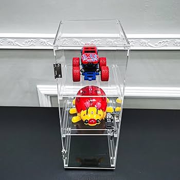 Amazon | FixtureDisplays 6インチ x 6インチ x 16インチ 回転ミニ