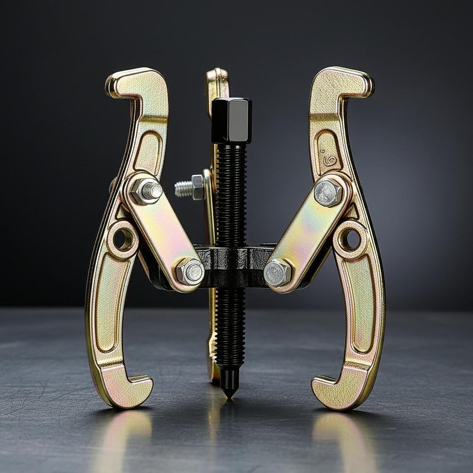Estrattore a 3 Griffe, Strumento per La Rimozione di Cuscinetti, Estrattore per Ingranaggi a 3 Artigli per Garage, Auto, SUV, 6inch