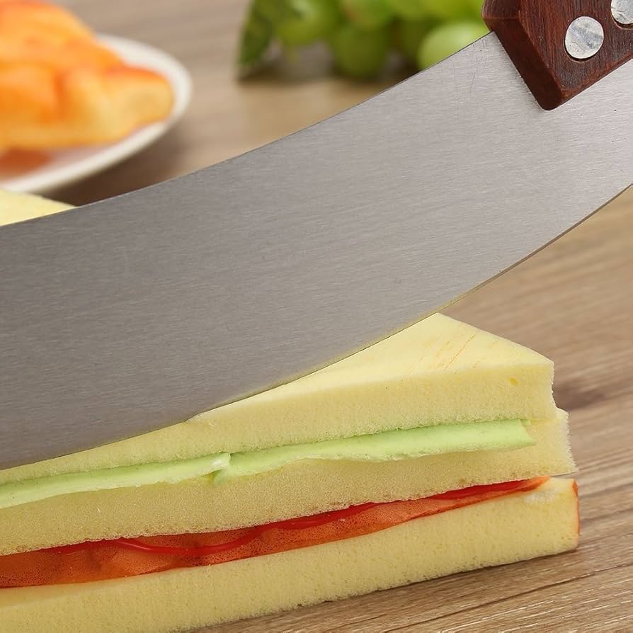 Amazon.com: Brandobay Curved Chopping Knife: Home & Kitchen