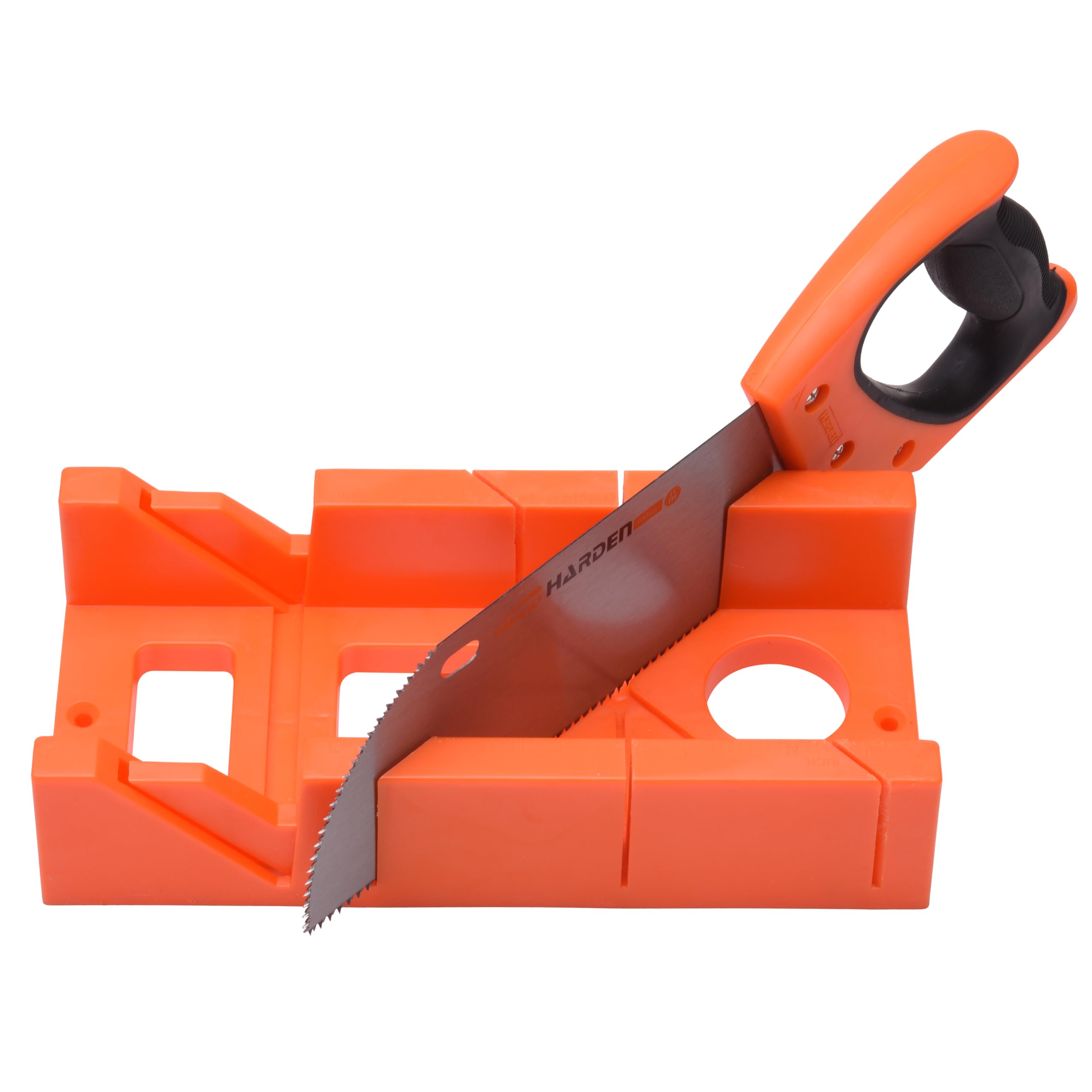 Harden 300mm Hand-Powered Mitre Box With Back Steel Saw Set for Professional, Home & DIY - 631246 (B0CRDQMCQP) Amazon Price History, Amazon Price Tracker