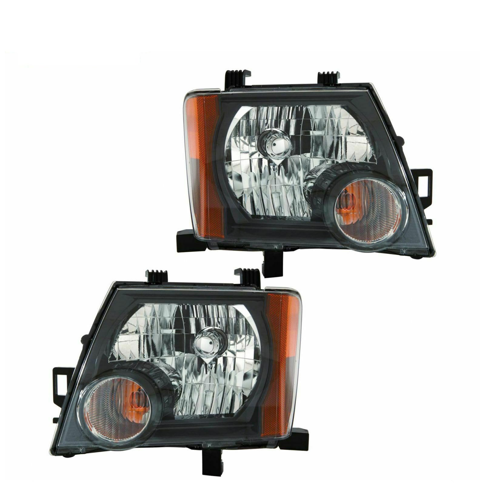 EFCUCLP 2pcs Headlight Factory Style Bulb Left Right Side Headlights Headlamps for Nissan for Xterra S/X 2009-2015 125-9389