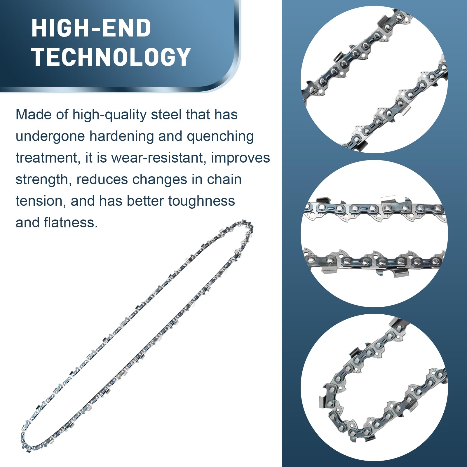 Amazon.com: AAAQQ N594321 16 Inch Chainsaw Chain for DeWalt