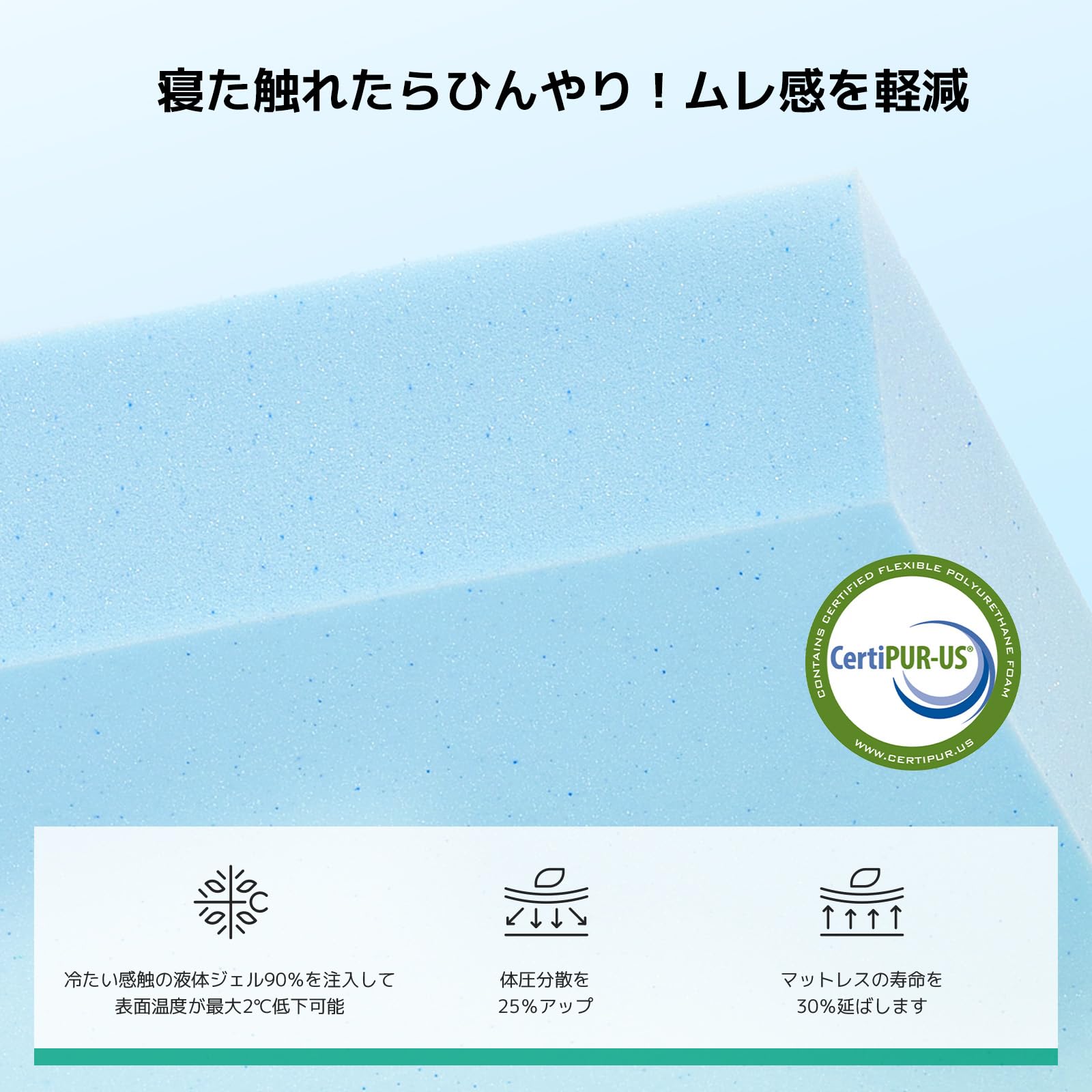 Novilla Green Tea マットレス ダブル やや硬め 厚さ16cm Amazon.co.jp: Novilla Green Tea マットレス ダブル やや硬め 厚さ