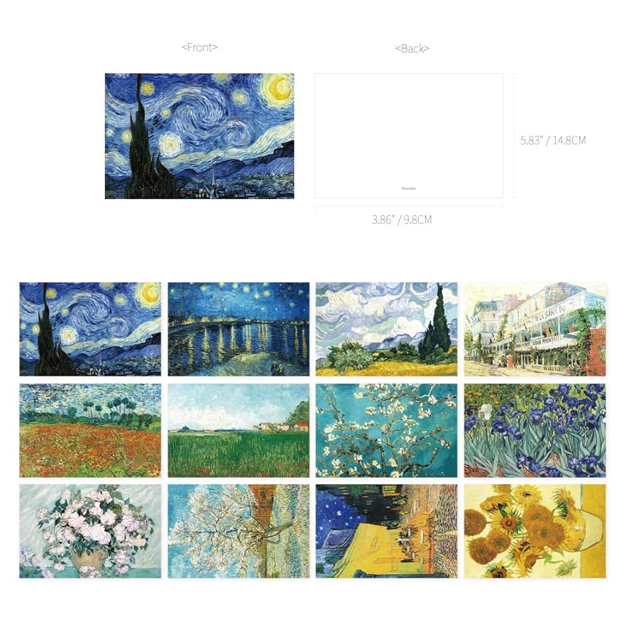 Amazon | モノライク ゴッホ 葉書 はがき ポストカード Gogh