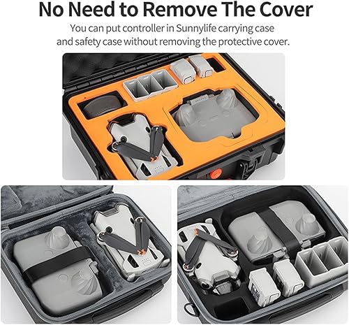 Miniatura 8 de RC N21 Controlador Protector Cubierta Parasol Parasol Compatible para DJI RC-N21 Control remoto para DJI Mini 4 ProAIR 3 Drone Accesorios