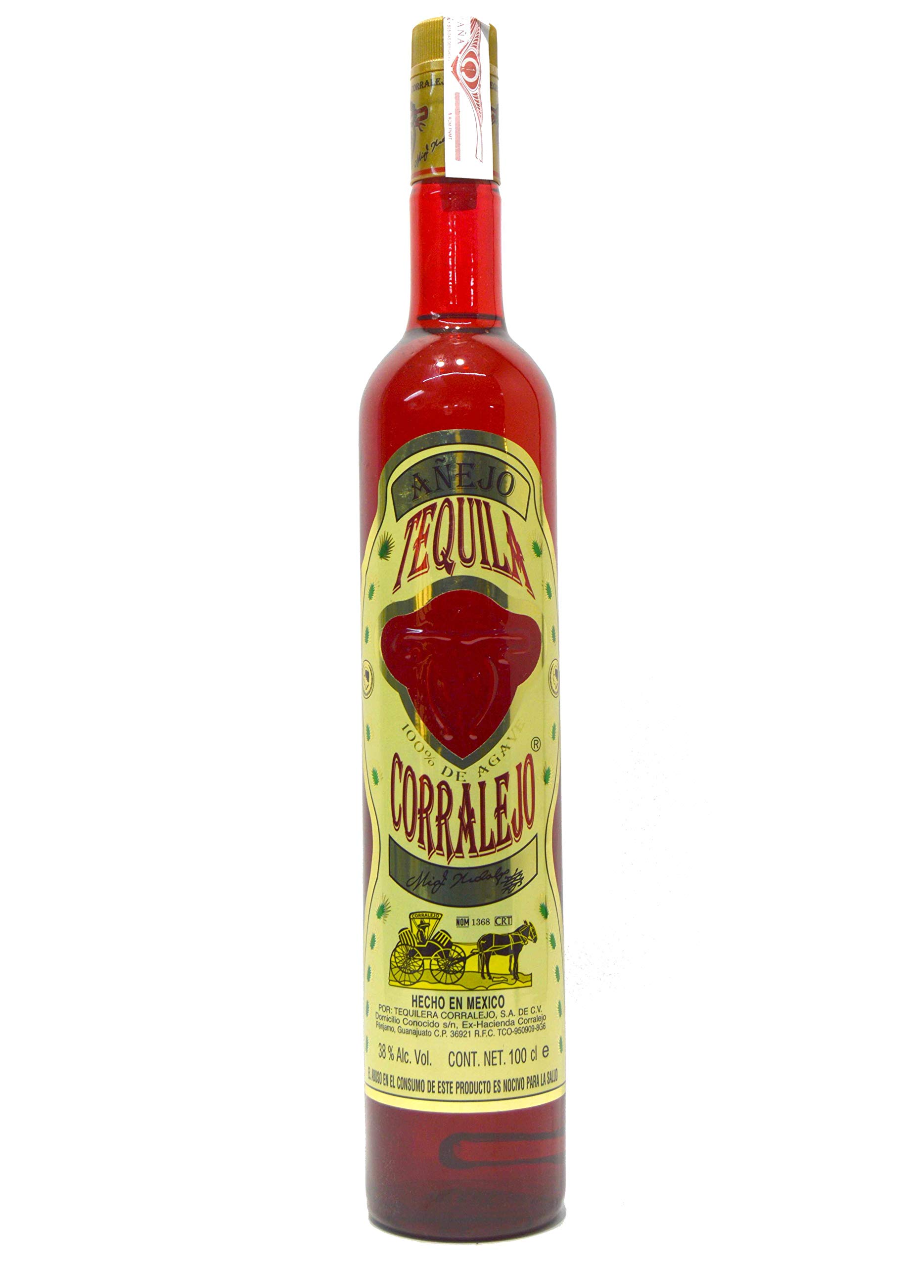 Corralejo Tequila AÑEJO 100% de Agave 38% Vol. 1l