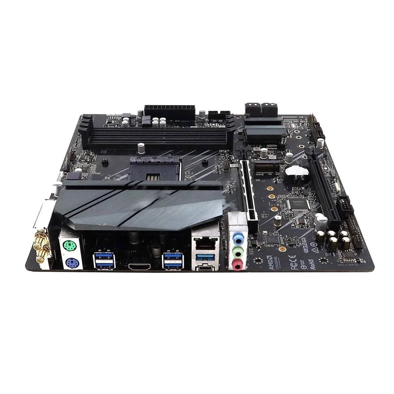 Motherboard Fit for ASRock B550AM Gaming Motherboard Set Kit with