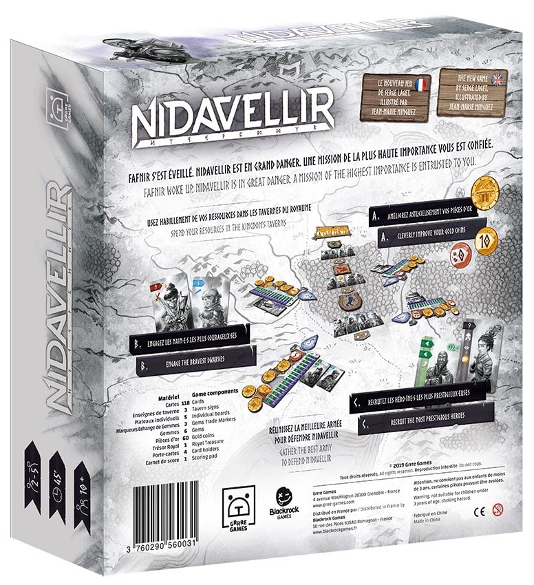 Nidavellir - Set base + Thingvellir + Idavoll + 1 apribottiglie 