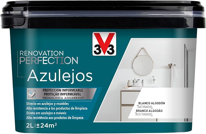 Imagen del producto: Esmalte para Azulejos de Baño V33 (Resistencia al Agua)