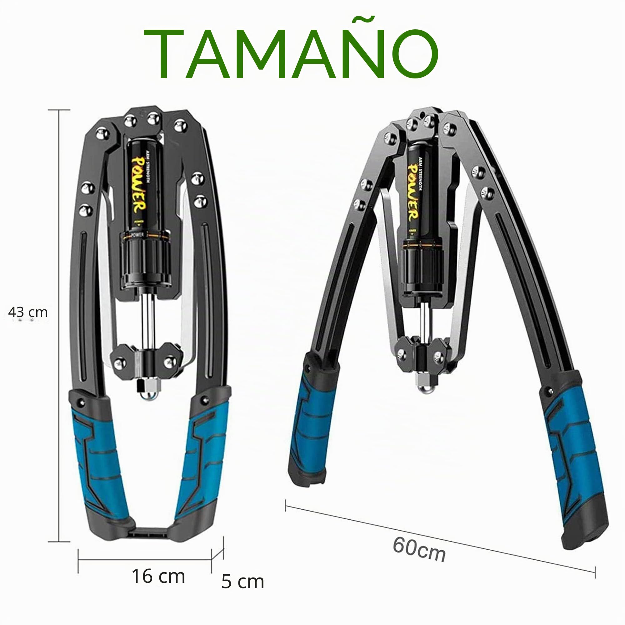 Barra Twister Ajustable, Ejercicio de Resistencia de Doble Resorte Barra torsión Ejercicio, 10-200Kg, Máquina Entrenamiento de Pecho y Brazo, Hombro Y Pecho Equipo De Entrenamiento De Fuerza Muscular