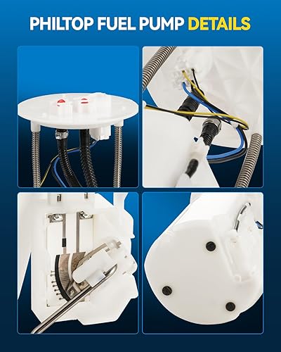 Miniatura 2 de PHILTOP Bombas de combustible eléctricas Módulo de reemplazo para Tacoma 2005-2016 L4 2.7L, V6 4.0L reemplaza # FG0919, SP9005M, P76605M, E8756M,