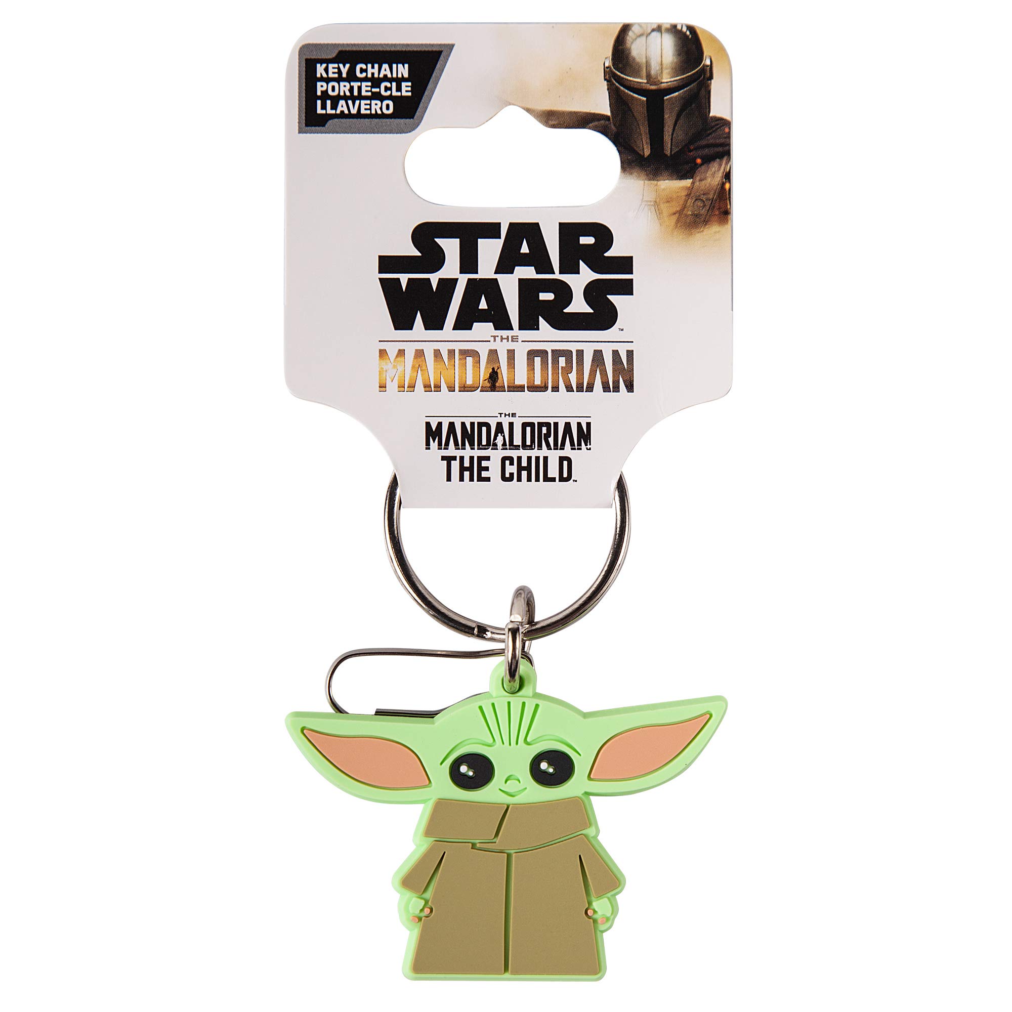 Plasticolor Star Wars The Mandalorian Baby Yoda The Child Chibi Keychain Green