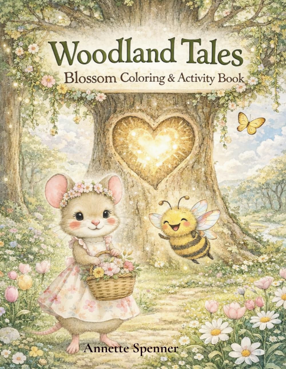 Blossoms Garden of Wonders: Coloring and Activity Book (Woodland Tales)