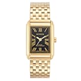 Square Watches for Men - Vintage Tank Watch with Solid Stainless Steel Bracelet, Mens Dress Watches - Ion Polished, Scratch Resistant Glass, Japanese Quartz, Waterproof to 100ft