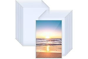 32 Pack: 5x7 Card Holder Protector Sleeves