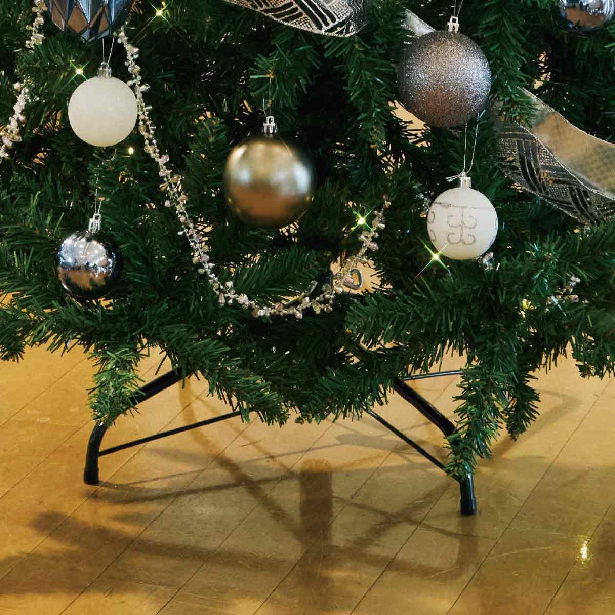 Amazon.co.jp: 【廃番】クリスマスツリーセット シルバー 高さ150×幅
