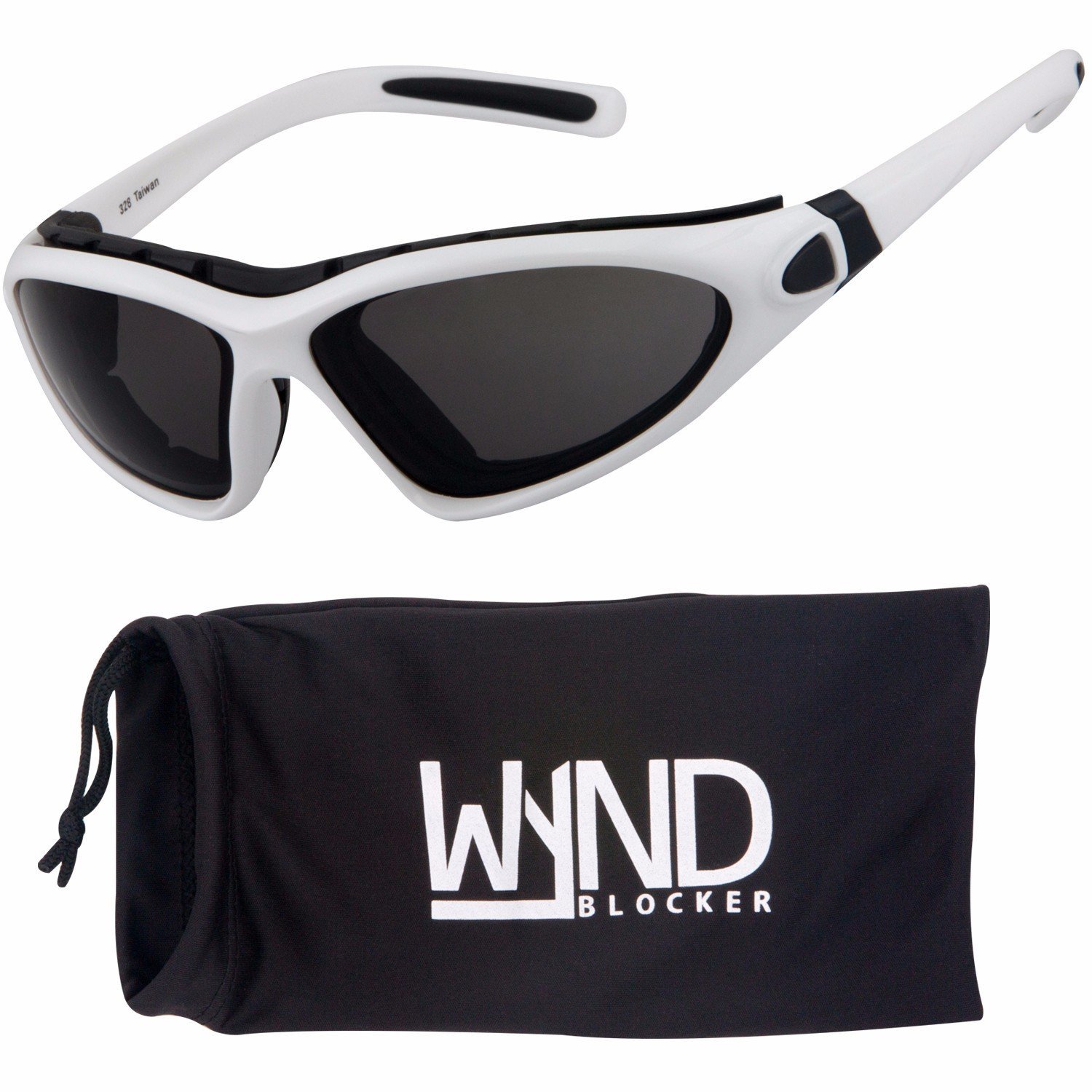 WYND Blocker Vert Motorcycle & Outdoor Sports Wrap Around Sunglasses