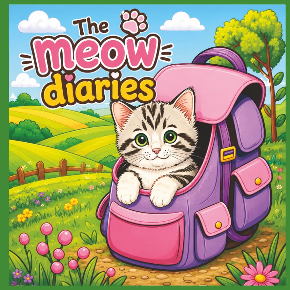 The Meow Diaries Coloring Book