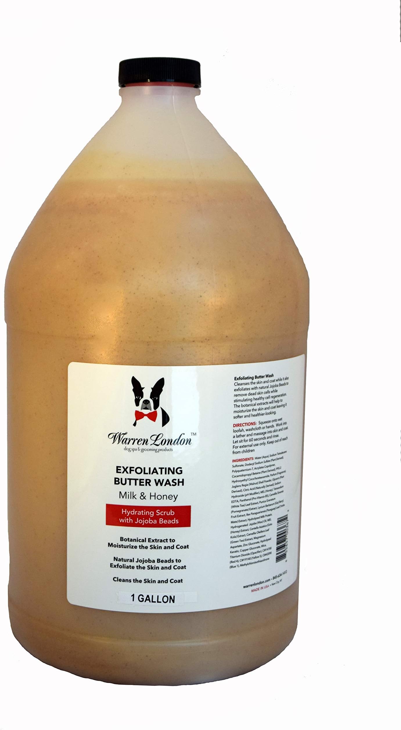 Warren London Exfoliating Butter Wash - Premium Conditioning Dog Shampoo for Dry Skin - 8oz & 1gal - 2 Scents 1 gallon 103102