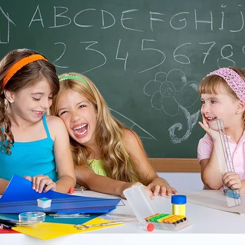 Miniatura 6 de Chinco Regla de aumento de 4 piezas, plástico transparente, para procesamiento de datos, herramientas de redacción, construcción para lectura y