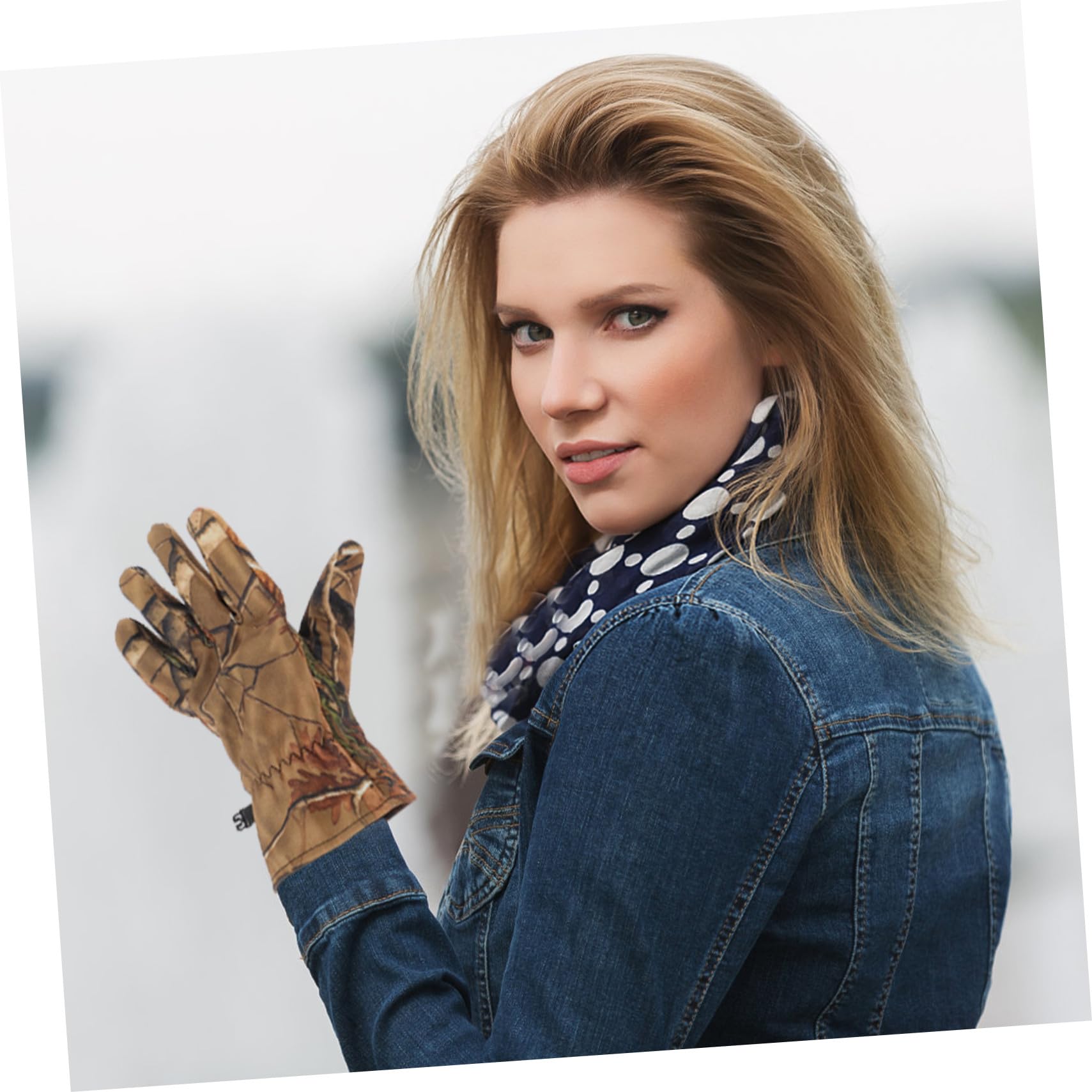 Guantes de Caza Impermeables Térmicos para Hombre Diseño de Dedo Completo Antideslizante para Invierno Actividades