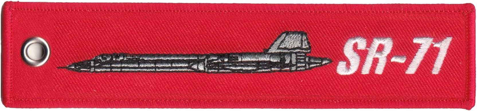SR-71 Aircraft RBF Key Chain Baggage Luggage Tag