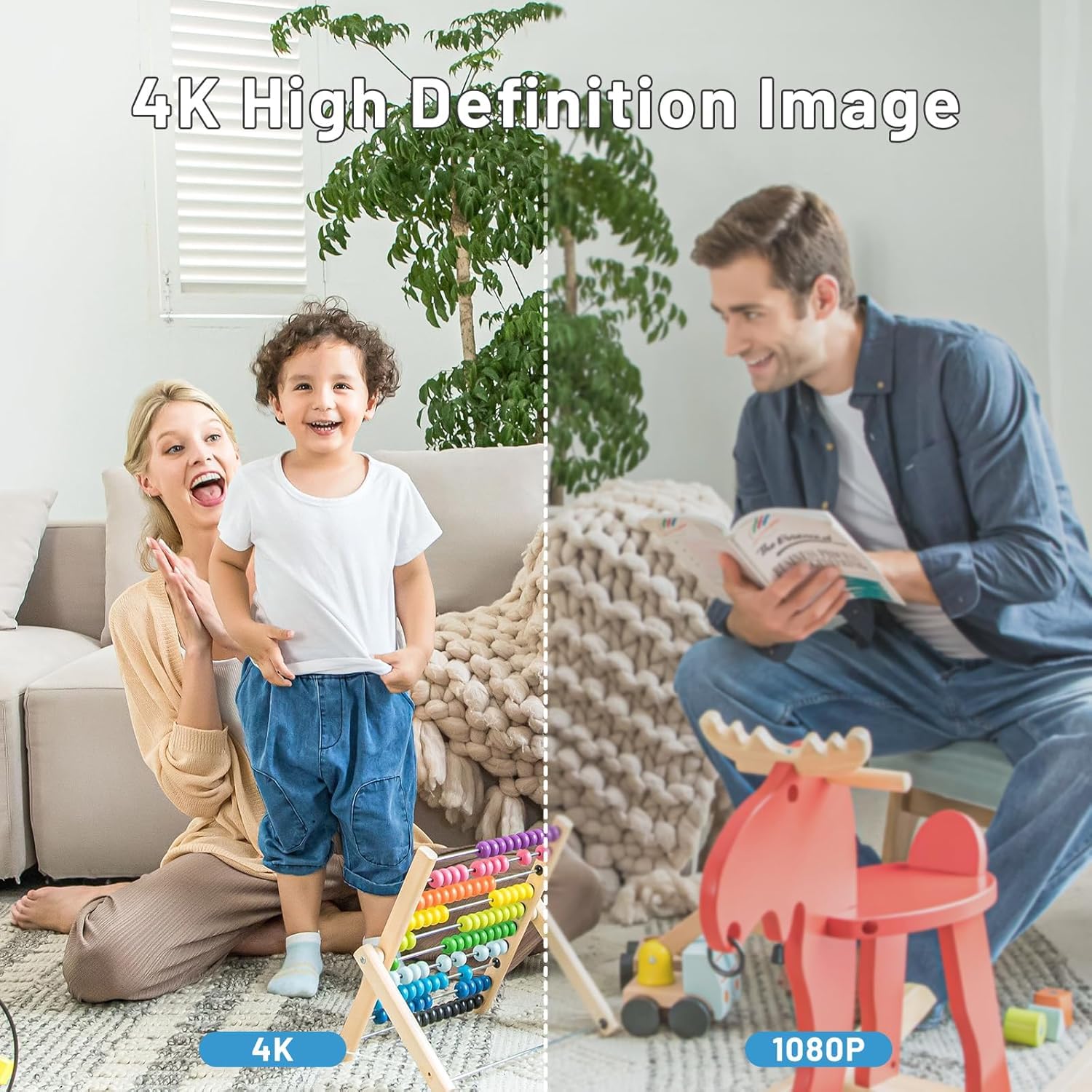 4K Mini-Überwachungskamera WLAN - Kabellose Mikrokamera Mit Nachtsicht