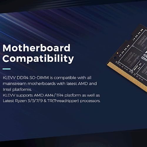 Miniatura 3 de KLEVV DDR4 16GB (1x16GB) 3200MHz CL22 1.2V SODIMM Laptop Ram Memory SK Hynix Chip (KD4AGSA80-32N220A)