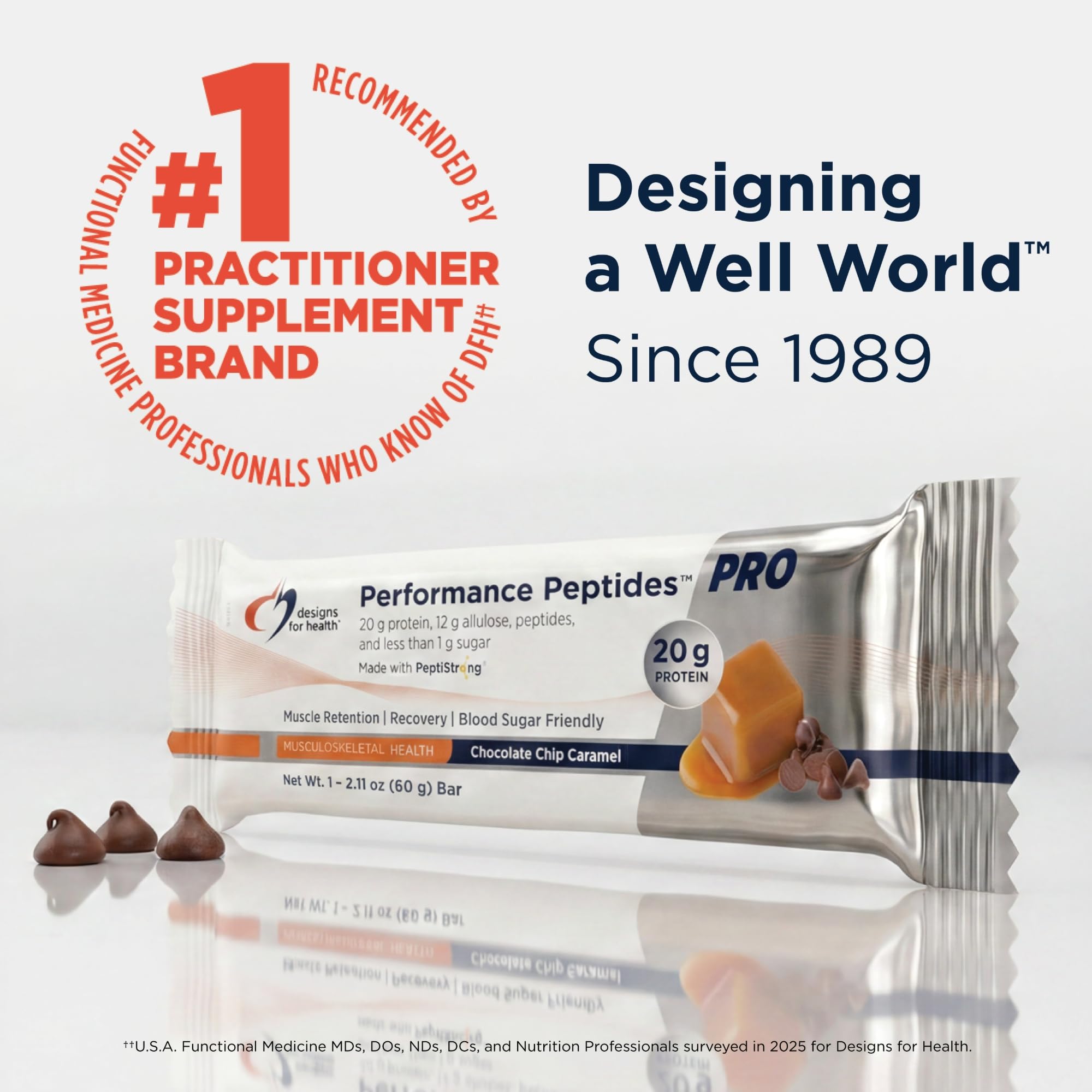 Designs for Health, Performance Peptides PRO Bar, Protein Bar, 12 Bars — Amazon image 6