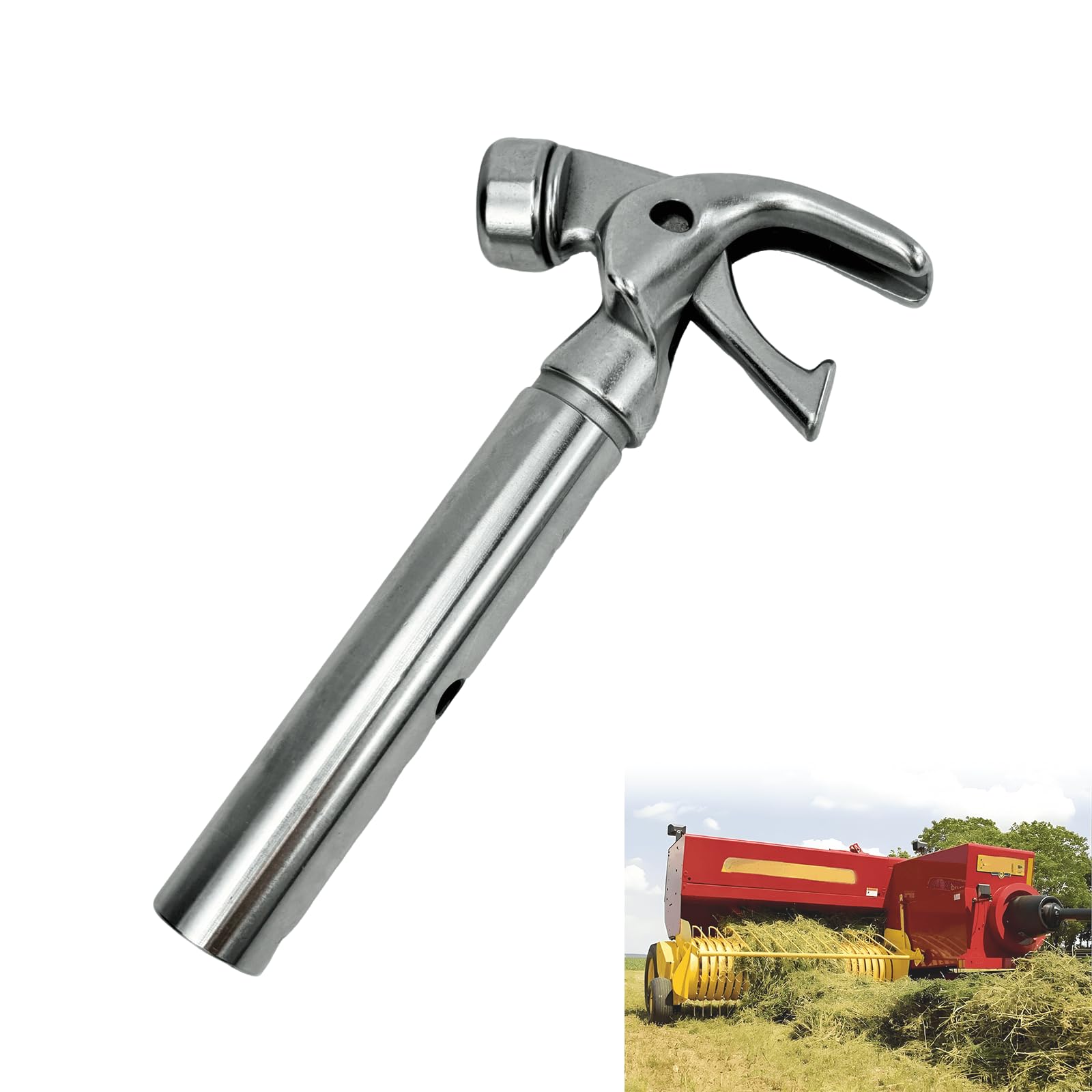 Bill Hook for New Holland hay Square Baler Knotter Parts, Replaces 796734, Fits for BC5050 BC5060 BC5070 BC5080 273 311 316 320 326 420 426 505 515