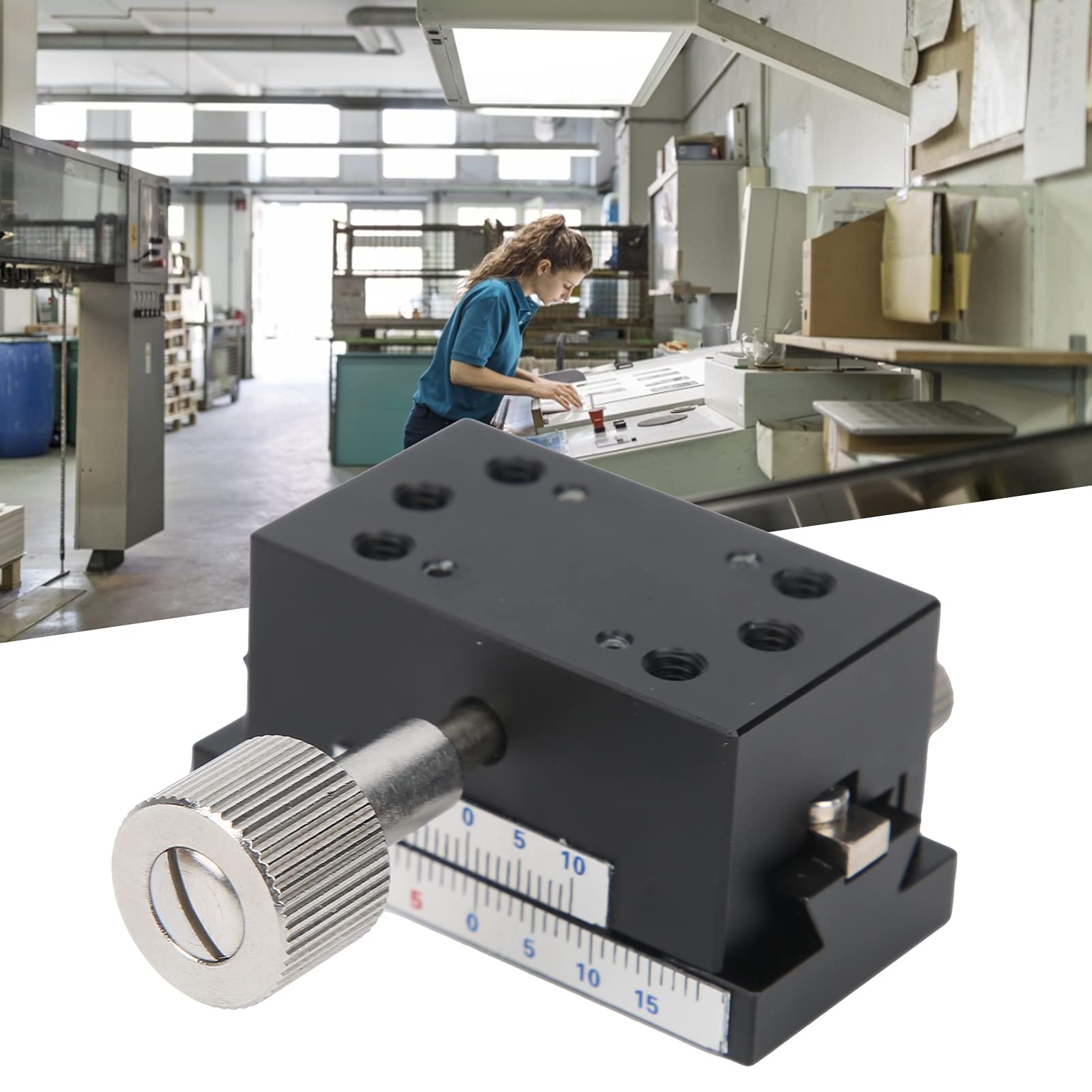 FTVOGUE X-Axis Linear Stage, Thin High Accuracy Manual Platform