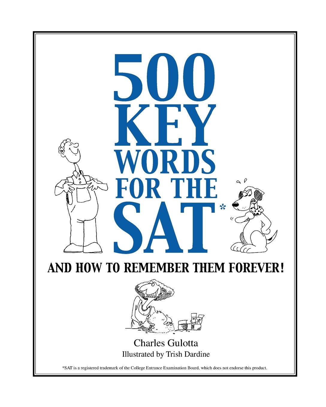 500 Key Words for the SAT book cover