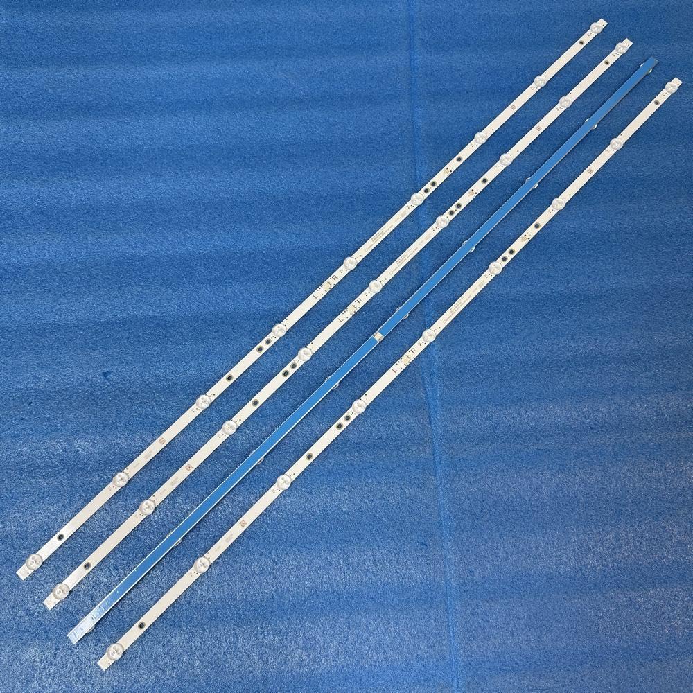 Striscia Di Retroilluminazione A LED Adatta for ISONIC ICT-5009 U5000STR4K U5000STR FXV-5020 KJ50D09-ZC22AG-07A 05 303KJ500038(4pcs set for 1 TV)