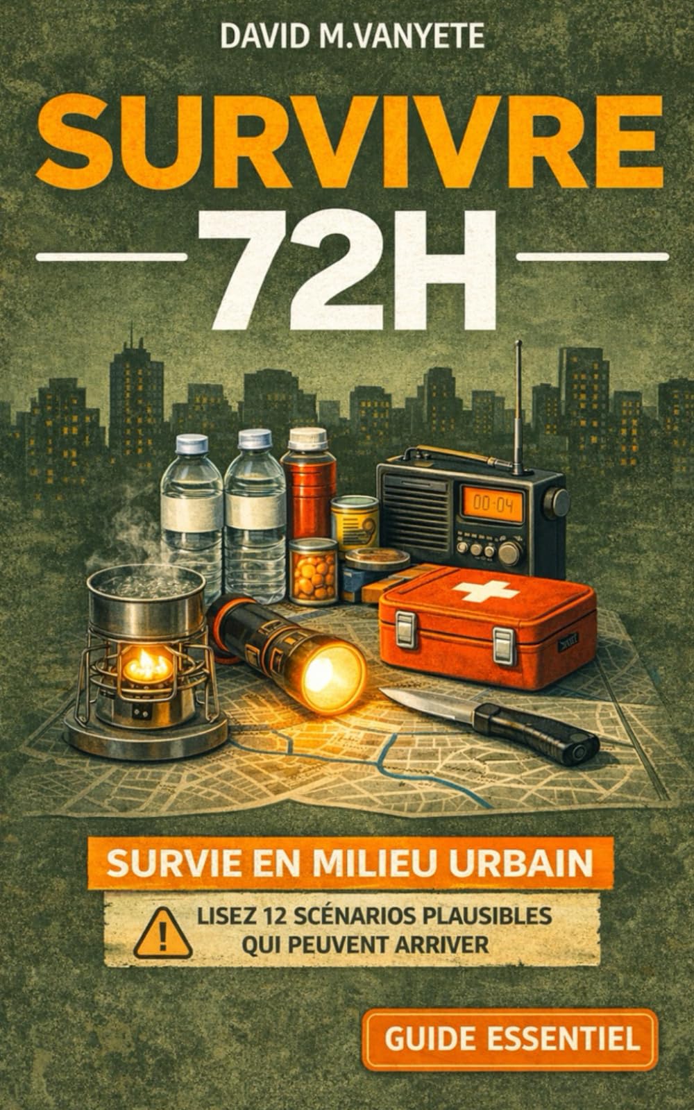 SURVIVRE 72H – LE GUIDE ULTIME DE SURVIE EN VILLE: 12 SCÉNARIOS CONCRETS, MYTHES ET FICHES DE SIMULATIONS POUR TESTER VOTRE PRÉPARATION FACE AUX COUPURES, CRISES ET CHAOS A VENIR