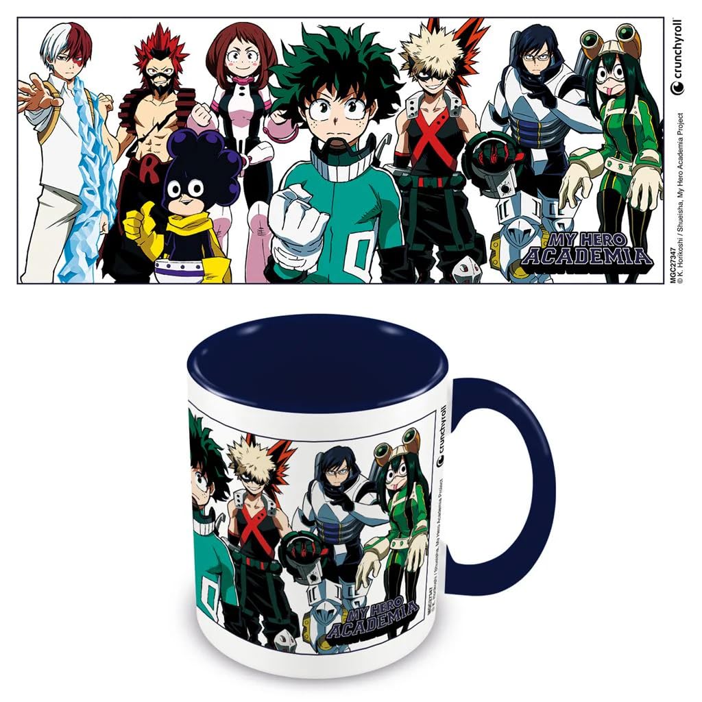 Pyramid International Tazza My Hero Academia (Clash Design) 315ml - Interno Verde, Manico Giallo - Merch Ufficiale - 3