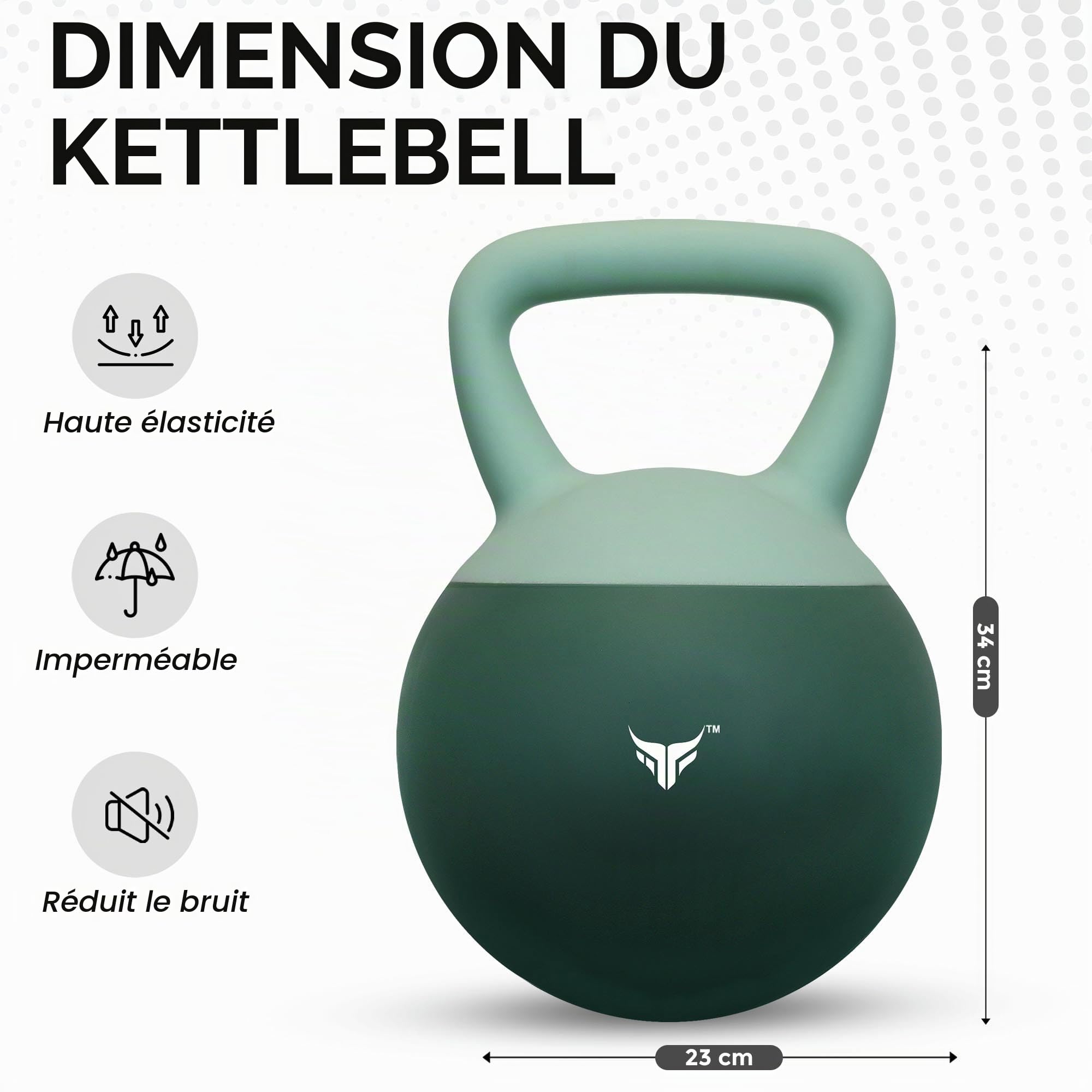 Kettlebell Ajustable 1–30 KG – Remplissage Eau, Sable & Sable de Fer – Kettlebell avec Revêtement PVC pour Musculation, Brûle-Graisse & Entraînement Complet à Domicile