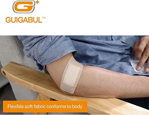 Miniatura 5 de Vendajes adhesivos de silicona para pieles sensibles, vendajes de eliminación sin dolor para niños y ancianos, 55 unidades de tamaños surtidos,