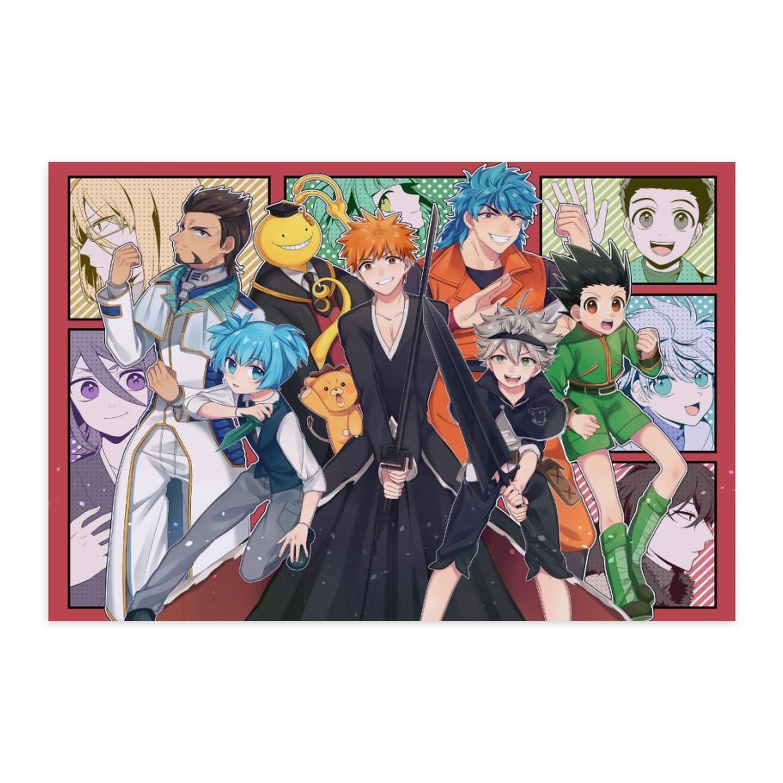 Amazon.co.jp: 人気アニメ ファッションアニメポスター壁絵アート