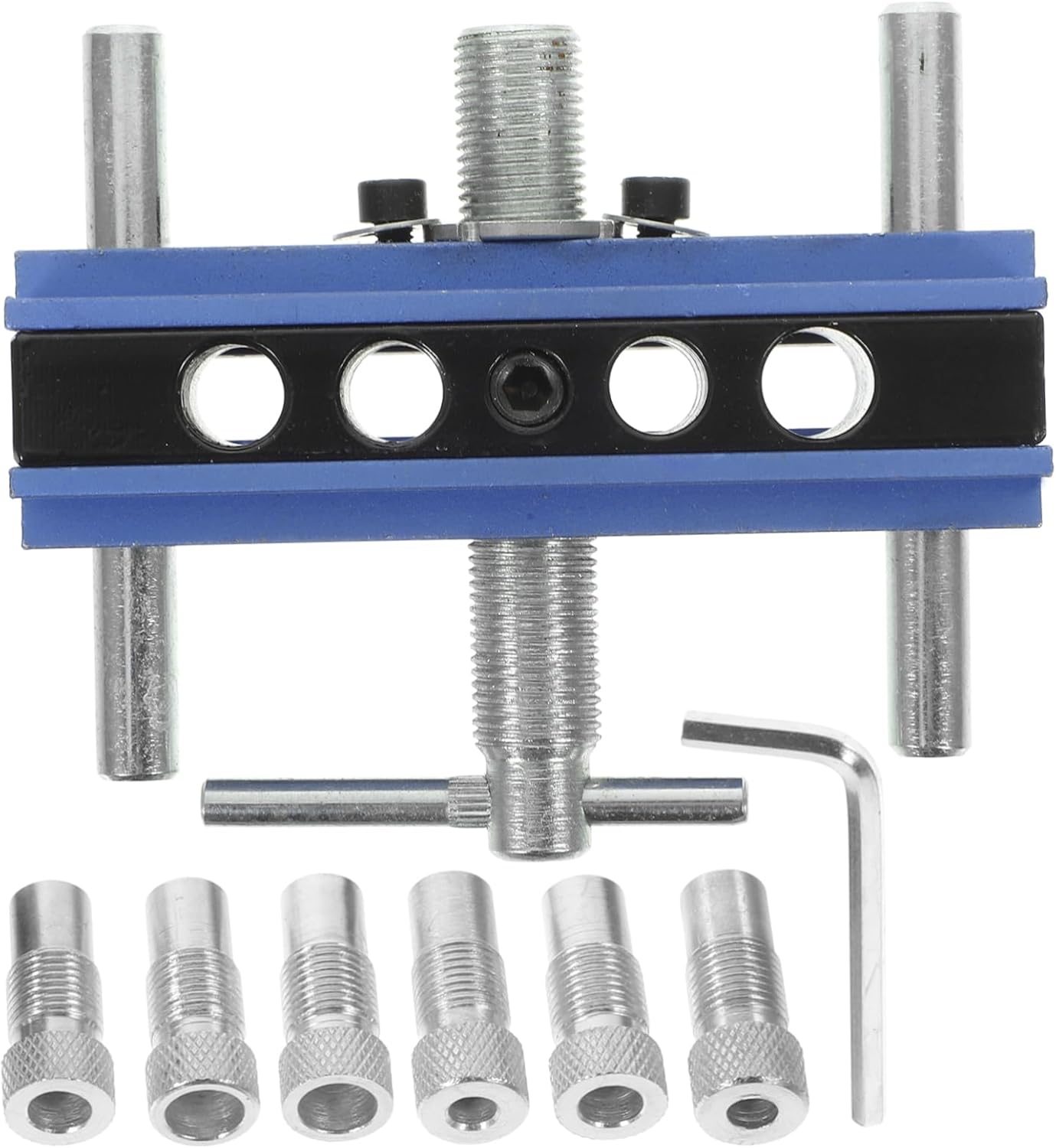 NUOBESTY 1set Pocket Hole Drill Woodworking Tool for and Angled Hole Punching Construction for Carpentry Projects