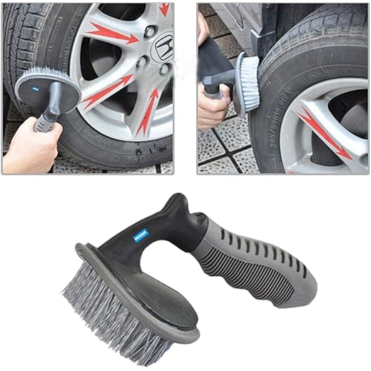 NIKAVI Rubber Tire Hard Brush