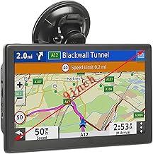 NEWFUN 2025 9 Inch Touchsceen 8GB GPS Navigator Truck Navigator with POI Voice Guide Lane Free Lifetime Programme EU Update for Car Truck