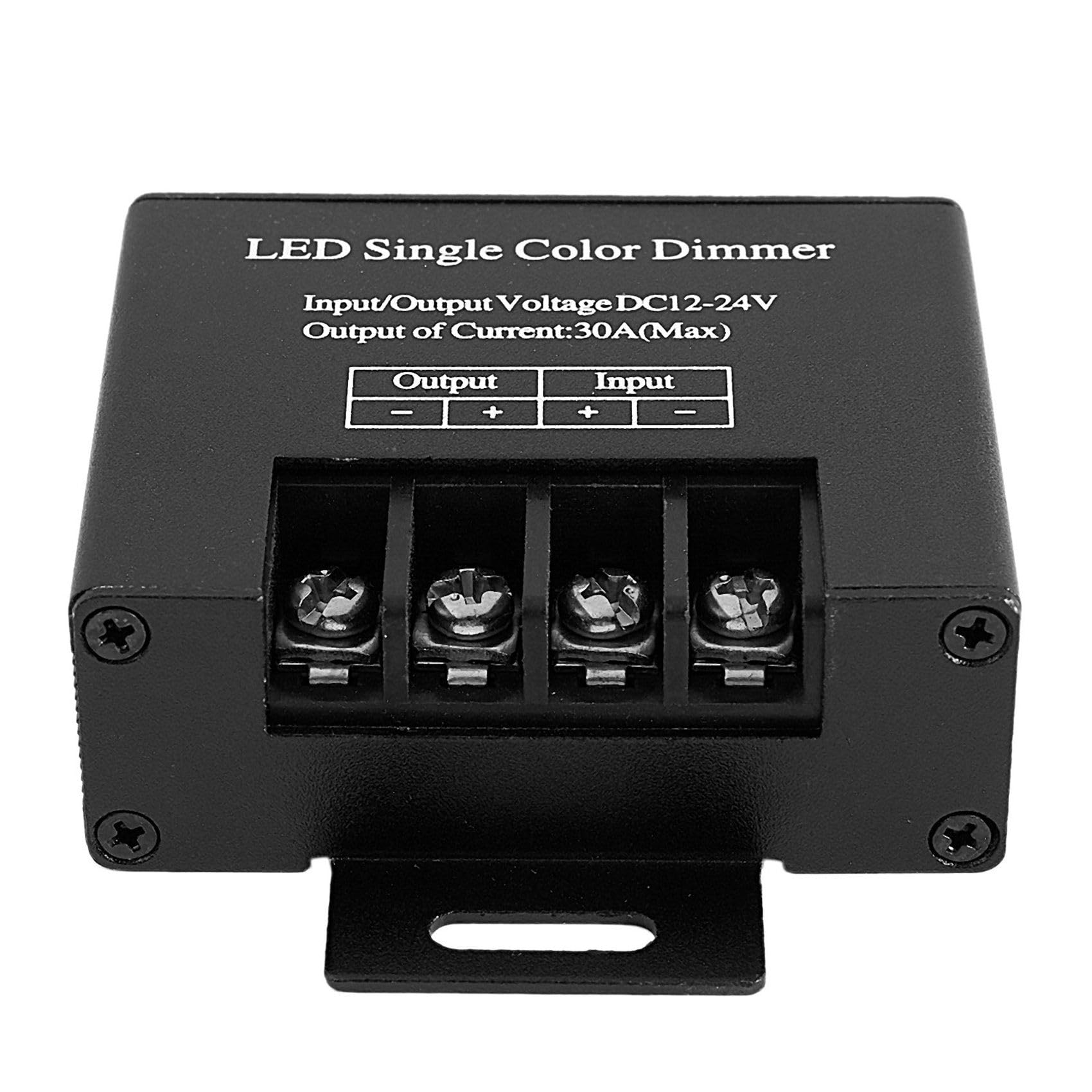 6 x 30 A jednokanałowy ściemniacz LED z 3 przyciskami zdalnego sterowania do jednokolorowego 5050 3528 LED Striplight
