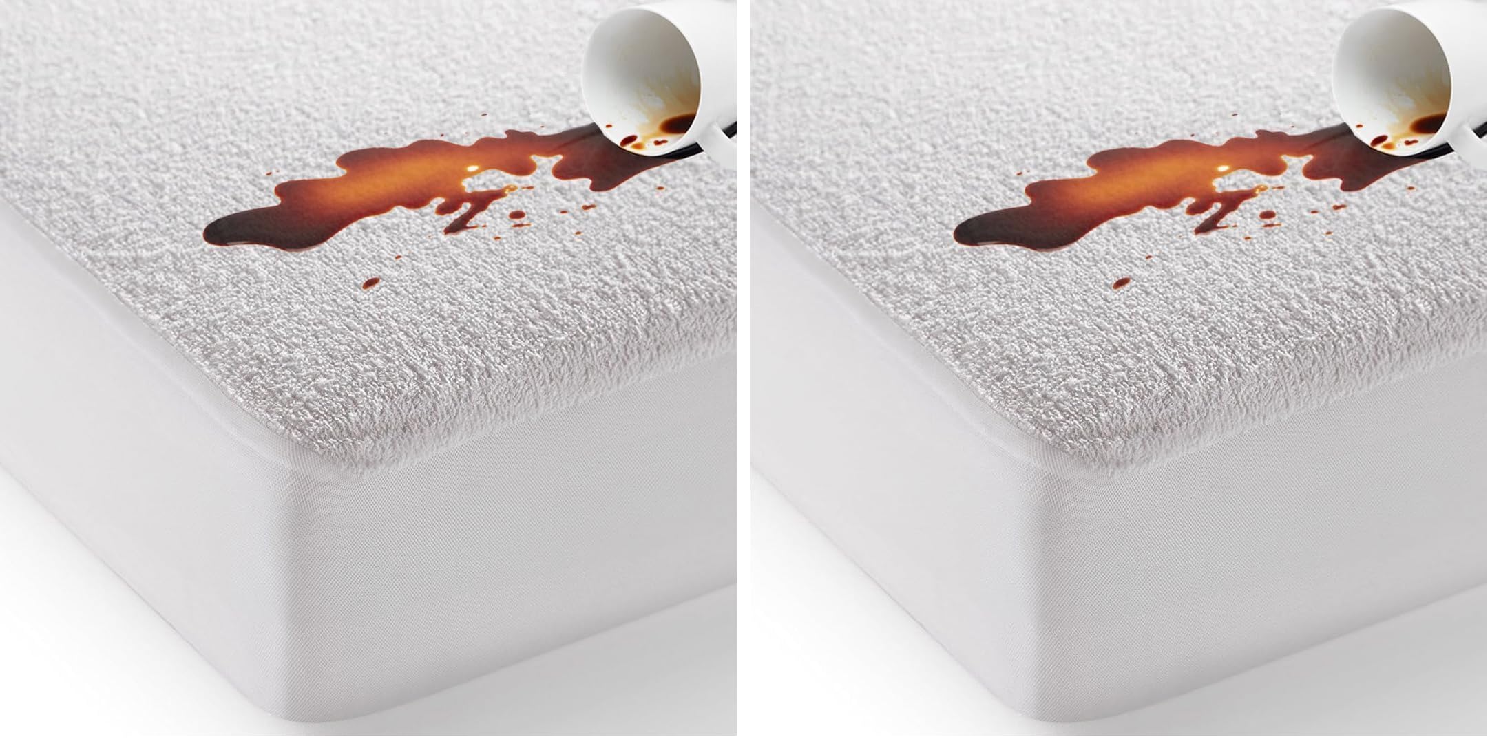 Bed'Ore 100% Waterproof Mattress Protector Terry Top - Deep 30cm Fitted Skirt - Waterproof Single Mattress Protector - Super Absorbent - Machine Washable - Single (90x190) cm — view 8