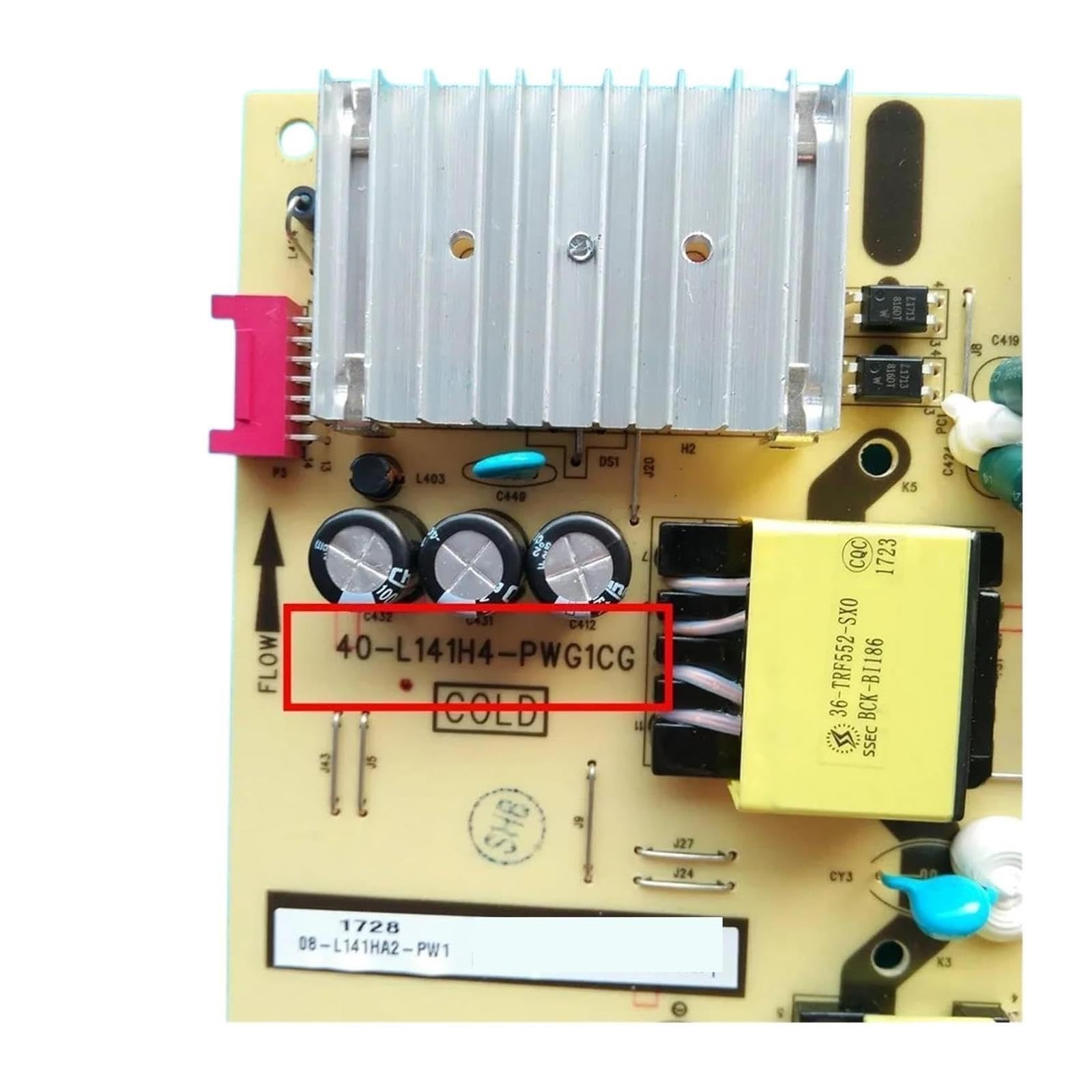 Placa De Alimentación De TV 40-L141H4-PWG1CG, Compatible con TCL, Tarjeta De Alimentación 55A660U 55X2 49A620U Accesorios