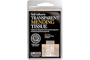 Lineco Archival Document Repair Tape - Crystal Clear, 12 Yards