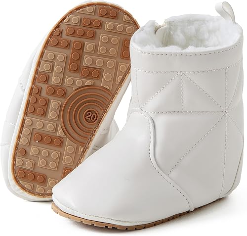 Miniatura 2 de JOYEBUY Zapatos de invierno para bebés y niñas, botas de nieve cálidas, zapatos cómodos para interiores y exteriores, para primeros caminantes,