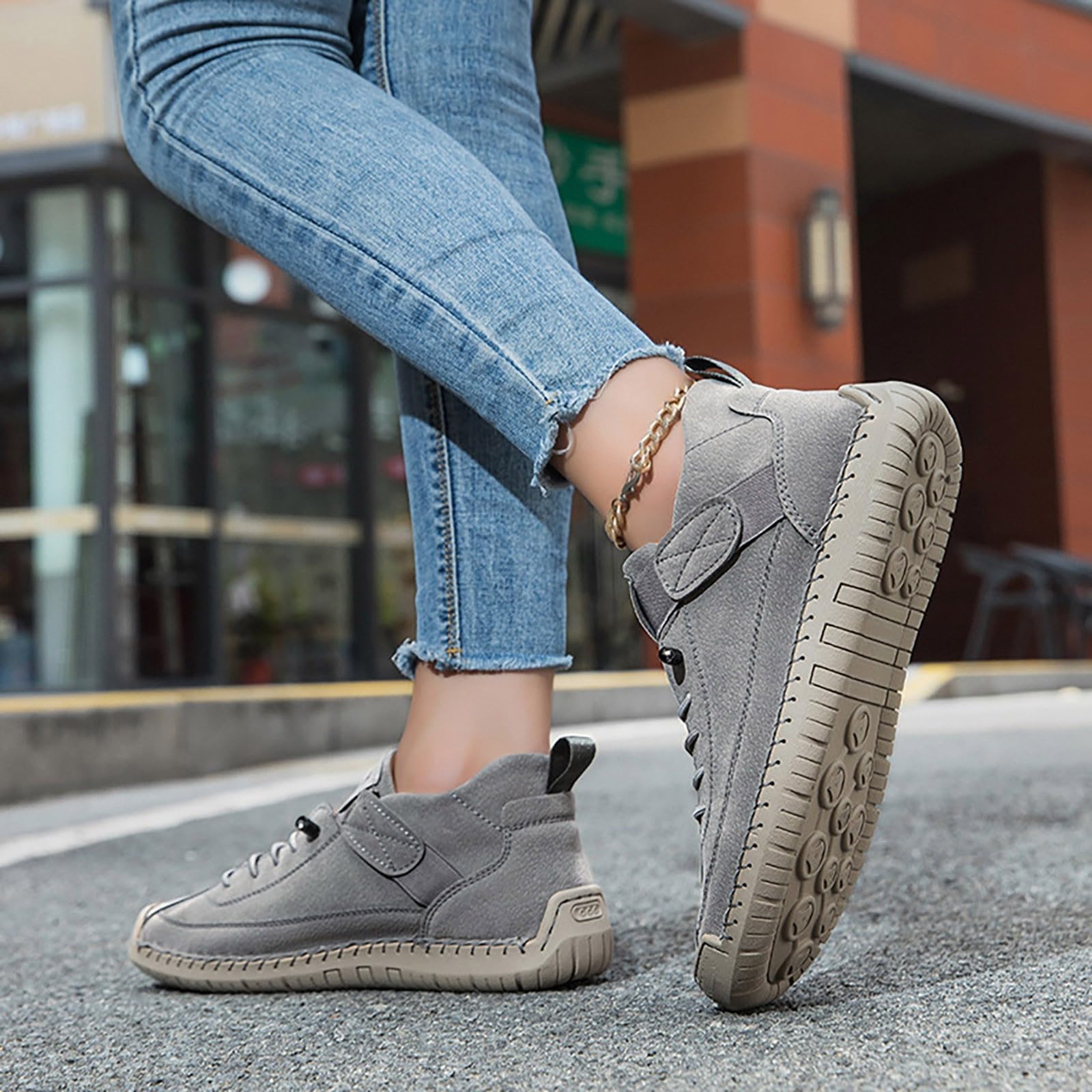 Zapatos Casuales para Mujer 38 - Zapatos Compensee Verano Tacón Zapato De Trabajo Suecia Vintage Baloncesto De La Ciudad Chic Confort Zapatilla De Deporte 2026 Nueva Elegancia Zapatillas Para Caminar