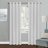 Vista 61 de MYSKY HOME - Cortinas opacas amarillas para sala de estar y dormitorio, cortinas de 84 pulgadas de largo, con ojales, cortinas de oscurecimiento